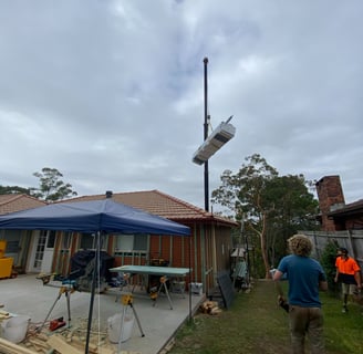 Northwest Sydney Renovation in progress