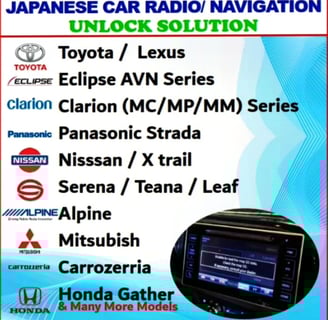 Car Radio Map SD Memory Card Software and Unlock Service kampala Uganda