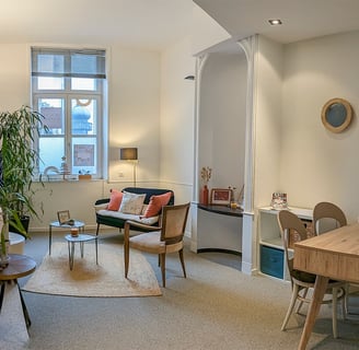 Bureau d'accueil de Dominique Billot, psychologue
