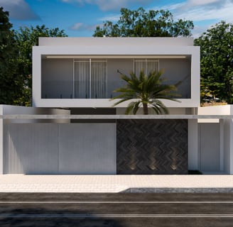 3D Arquitetônico renderizado Fonte: Nicole Martins Arquitetura