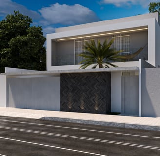 3D Arquitetônico renderizado Fonte: Nicole Martins Arquitetura