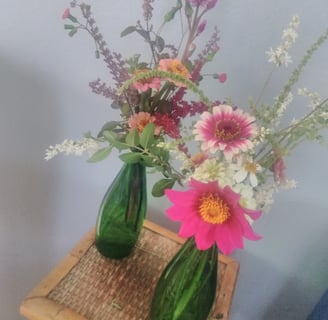 zinnias.flower garden design .home garden transformation .mindful gardening. holistic landscaping.