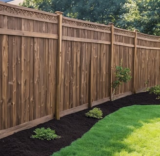 Fence restain