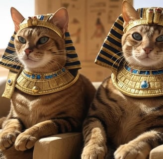 gatos egipto