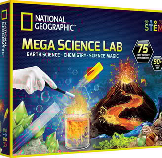 Check out this National Geographic Mega Science Lab kit