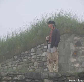Soldat, Louisbourg. reconstitution historique.