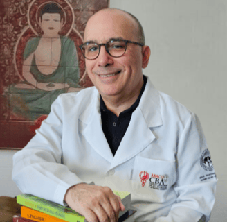 Photo of the psychologist, astrologer, and TCM professor, Ray Pereira, wheelchair user