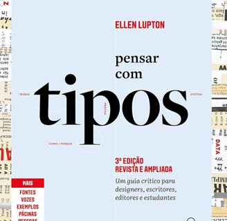 Capa do livro Pensar com Tipos, de Ellen Lupton