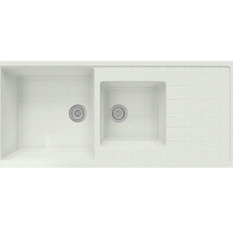 Quartz Kitchen Sink Double Bowl With Drain Board  Best Quality and cost Effective 