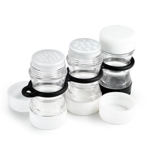 spice holder for camping salt, pepper, garlic