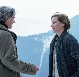 Cena dramática do filme Anatomia de uma Queda