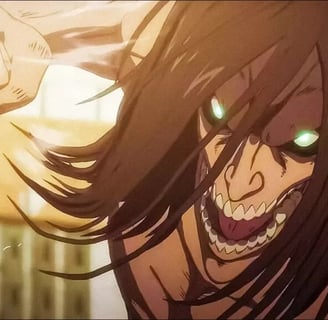 Eren em Attack on Titan