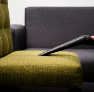 sofa vacuuming