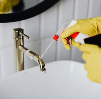 Bathroom cleaning