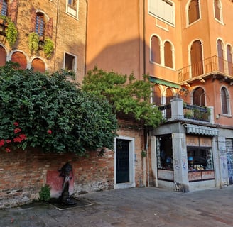 San Trovaso's fountain