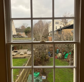 sash window restoration, new double glazed sash, draught proofing, retrofitting