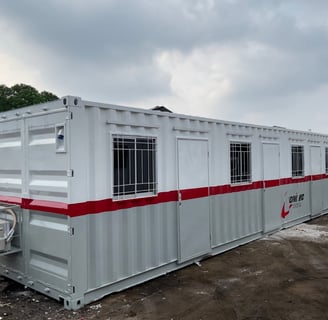 Office Container berukuran  40 Ft