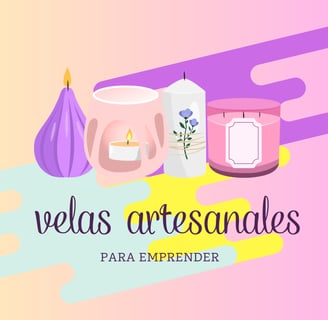Velas artesanales para emprender