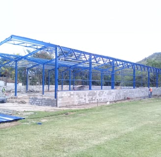 Nave industrial fabricado por GEHSA en Guatemala