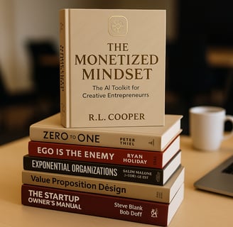 A picture of the book THe Monetized Mindset