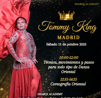 Tommy King en Madrid Danza Oriental