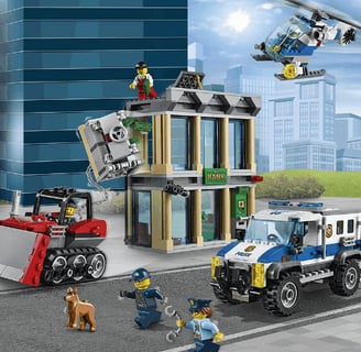 LEGO POLICE BULLDOZER