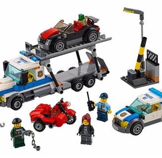 LEGO CITY POLICE CAR TRANSPORTER