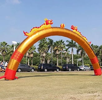 cổng hơi rồng