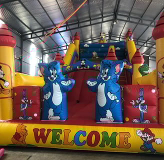 Các mẫu nhà hơi đa dạng: nhà phao, lâu đài, trượt nước cho bé và sự kiện - Khám phá toàn bộ danh mục
