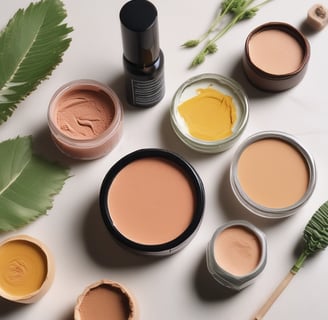 handmade beauty and make-up articles
