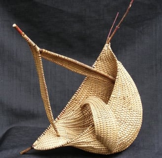 Number 15, my first sculptural basket