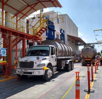 Puentes muestreo camiones tanque
