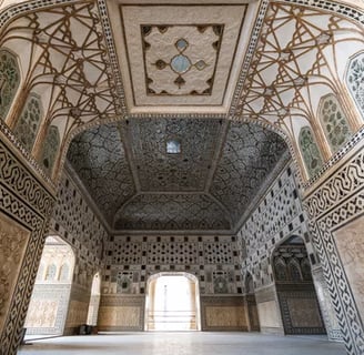 mirror palace of Amer fort