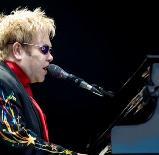 Elton John legendary entertainer.