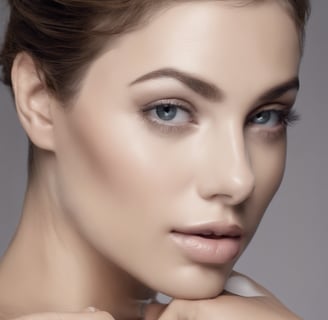 pink and brown makeup brush set