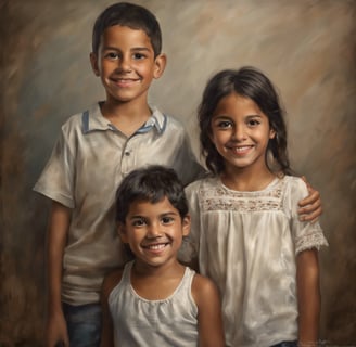 A portrait of a person with a kind and compassionate smile