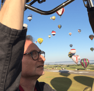 Jacques-Olivier MASSET président association montgolfières du roy et pilote-instructeur