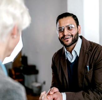 A patient Trusting  his  Doctor