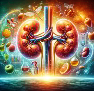 Lejra section of a human kidney and good foods