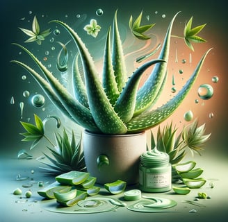 Lejra a potted plant with aloe vera
