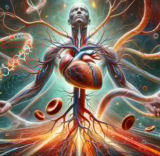 Lejra a human heart cyberpunk vessels