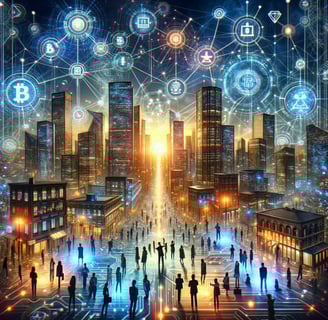 lejra cityscape crypto panorama