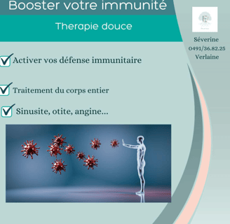 Immunité et solution. Thérapeute à Liège