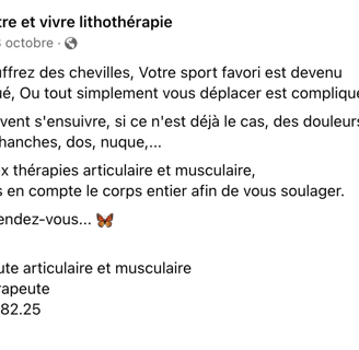 douleur du sportif. Thérapeute à Liège