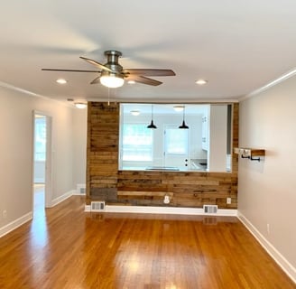 Discover our charming farmhouse inspired duplex rental in Nashville's Cherokee Park neighborhood
