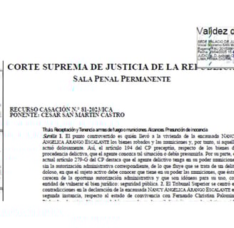 CASACION 81-2023/ICA MARCO CONTRERAS FL