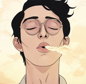 Homem fumante