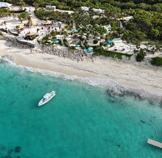 Drone Photo of Bahamas Waters