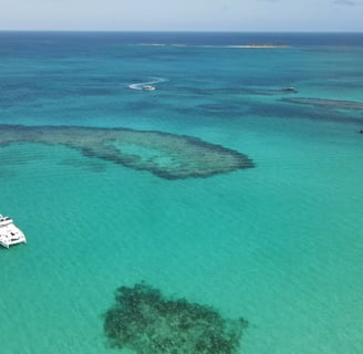  Aerial Shot of Private Island