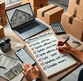 moving checklist from Leovan Removals